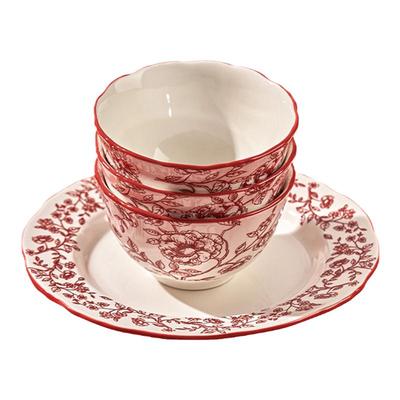 墨色法式餐具饭碗家用2025新款