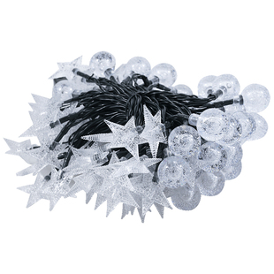 太阳能户外灯串防水庭院挂树花园阳台装饰氛围小彩灯满天星星灯带