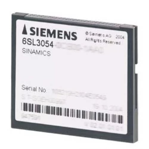 议价西门子6SL3054-3CD00-1AA0原装未拆封内存卡6SL30543CD001AA0