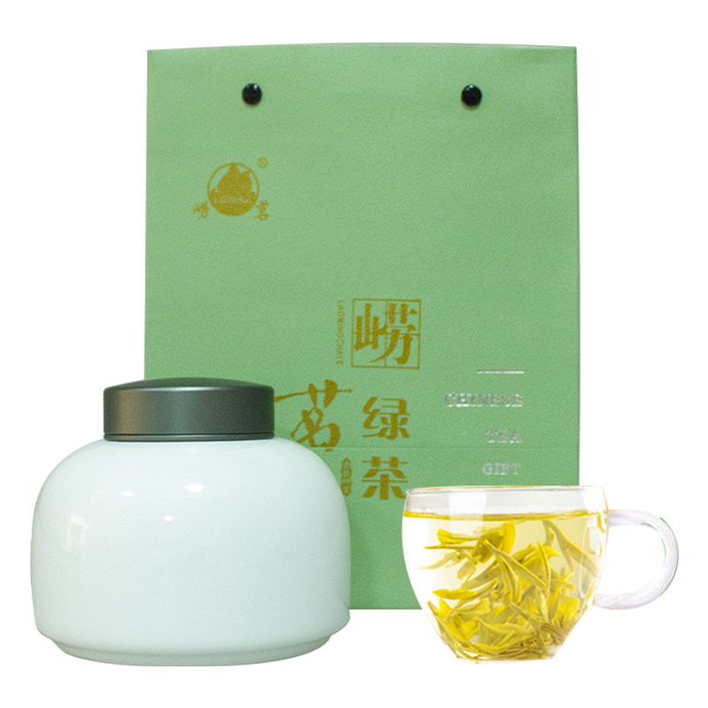 崂山绿茶新茶一芽两叶青岛茶叶