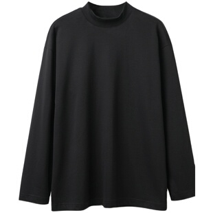 50支匹马全棉T恤 双面液氨 女士丝光纯棉打底衫长袖 春秋款女装