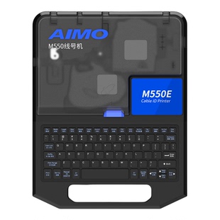 爱墨线号机M550E替代MAX线号机号码管打印机LM-380EZ热缩套管打码