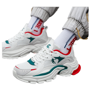 乔丹男鞋春季新款官方旗舰店厚底防滑老爹鞋网面休闲鞋子男运动鞋