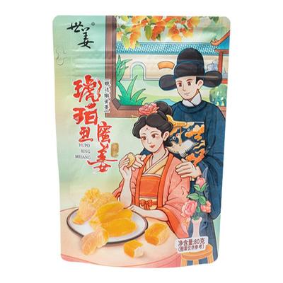 世姜泉州袋装蜜饯整姜果脯姜糖
