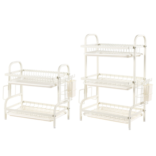 卡罗特多层碗碟收纳架碗架沥水架放碗厨房多功能置物架沥水碗盘架