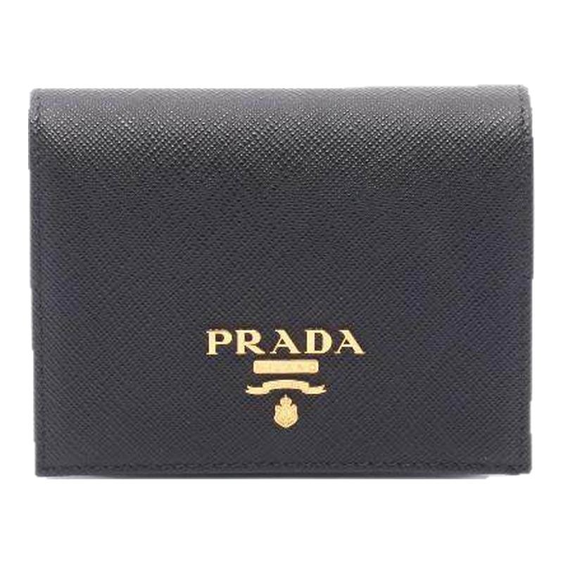中古Prada普拉达短钱包