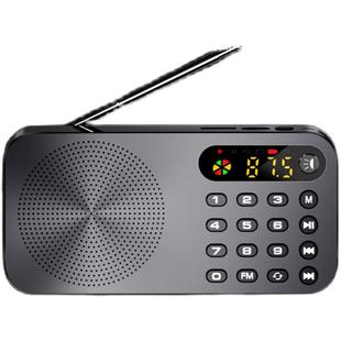 力勤收音机老人新款便携式小型迷你四六级学生专用校园英语听力考试可充电插卡多功能半导体老年调频广播音响