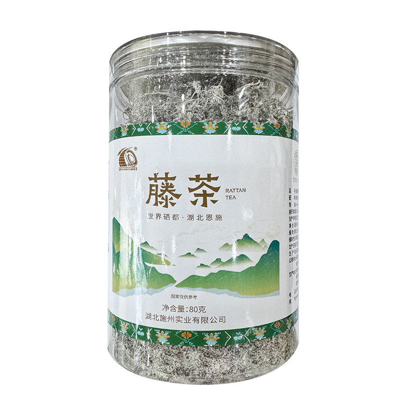 正宗湖北恩施藤茶来凤藤茶施州藤茶罐装龙须藤茶回甘藤茶旅游特产