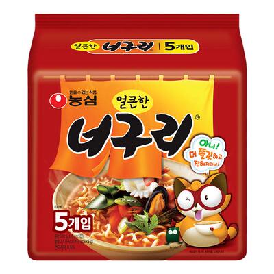 韩国进口食品方便面海鲜农心