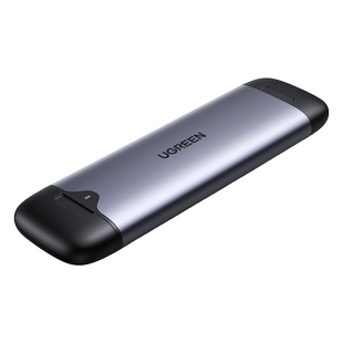 绿联M.2移动固态硬盘盒子m2直插nvme读取SSD转usb外接sata双协议