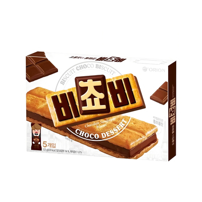 韩国零食好丽友巧克力夹心饼干