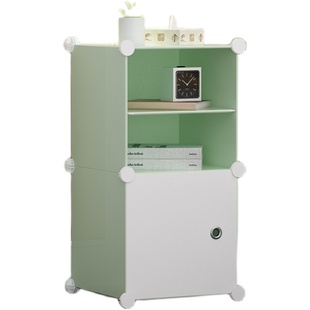 简易床头柜简约现代出租房储物收纳小柜子宿舍卧室床边零食置物架