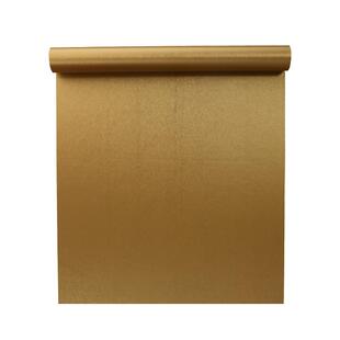 金色贴纸自粘冰箱贴膜金箔冰箱门装饰不锈钢金属拉丝壁柜贴纸翻新