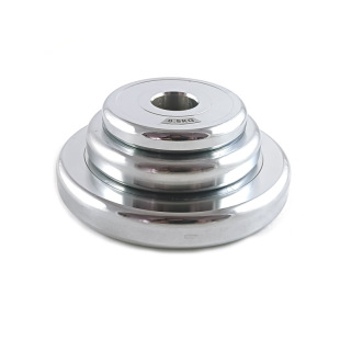 瑕疵处理纯钢铸铁哑铃片小孔2.5-10kg男女健身器材烤漆电镀杠铃片