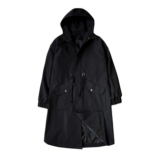 加大码棉衣男冬季加厚保暖中长款风衣外套棉服潮牌胖子胖人宽松