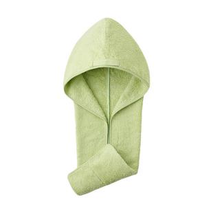 纯棉干发帽超强吸水速干2025新款宽尾加厚加长吸水不掉毛全棉浴帽