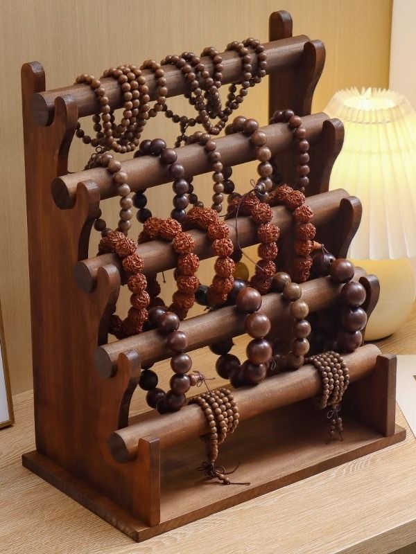 文玩手串收纳架手表手镯首饰品盒佛珠菩提珠串diy手串多层置物架