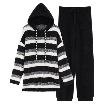 都市丽人情侣冬季加厚保暖睡衣