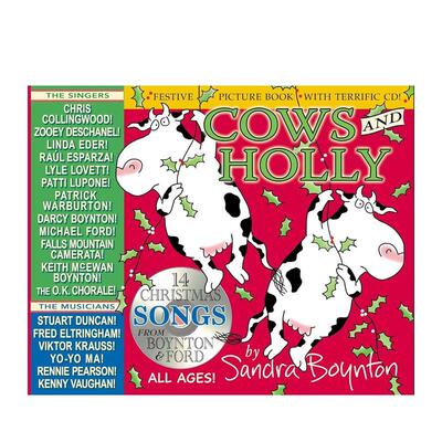 【预售】奶牛和荷莉 Cows And Holly 原版英文儿童绘本