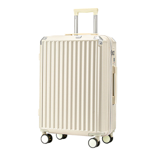 行李箱拉杆箱女20寸静音大容量22新款pc耐磨拉链小型高级旅行箱子