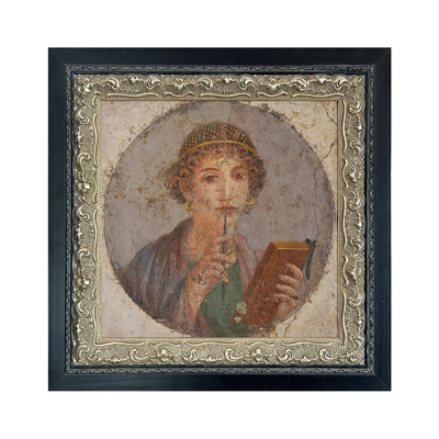 可可的画廊复古法式中古风古罗马庞贝壁画客厅餐厅咖啡厅家居挂画