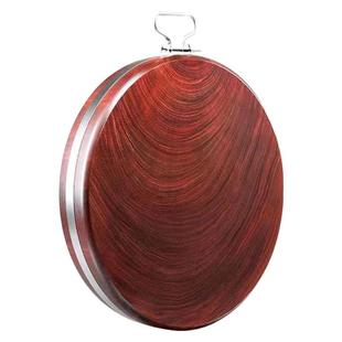 酒店用加厚铁木砧板实木家用切菜板防霉抗菌案板圆形菜墩蚬木粘板