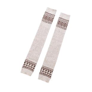 日本长款护膝盖套保暖老寒腿部女士膝关节防寒神器护腿长筒套夏季