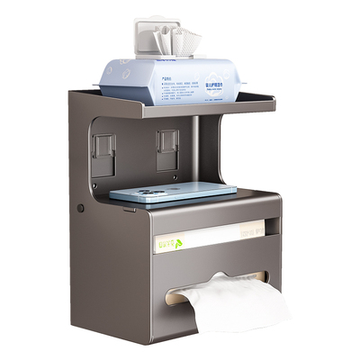 卫生间纸巾盒置物架免打孔