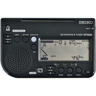 SEIKO日本精工电子节拍器精准钢琴小提琴调音器古筝校音器定音器