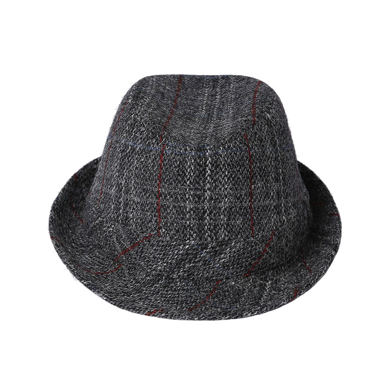礼帽英国进口HarrisTweed礼帽