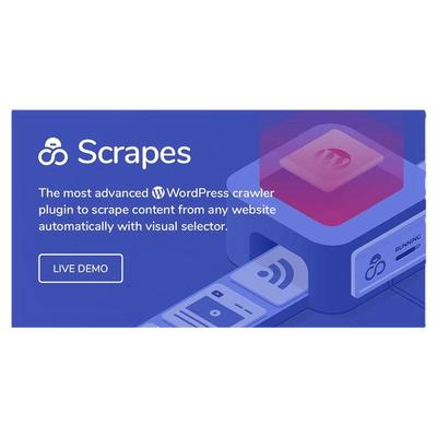 Scrapes 汉化中文版 可视化文章内容采集爬虫WordPress插件
