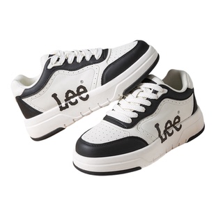Lee男生鞋子厚底增高休闲板鞋2026新款真皮透气男鞋百搭运动鞋潮