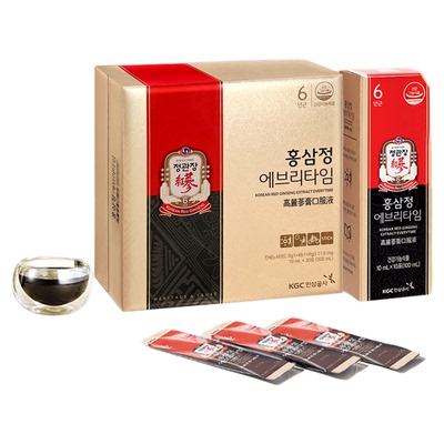 正官庄红参饮韩国6年根ET高丽参人参浓缩液补气血 效期至26年6月