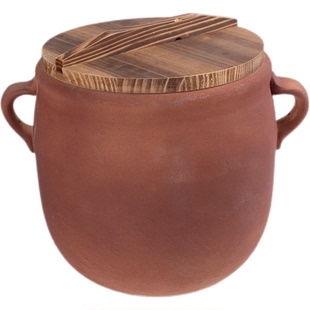 老式商用大容量砂锅煲家用燃气炖肉罐子陶土陶罐煲汤煨汤煎药瓦罐