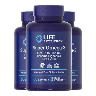 【3瓶】深海鱼油软胶囊omega-3