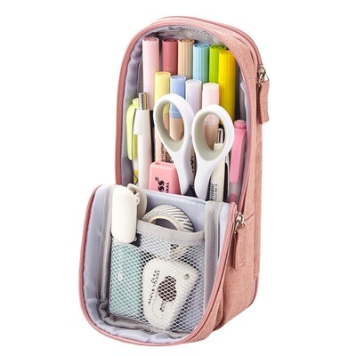笔袋站立式可变ing大容量双层