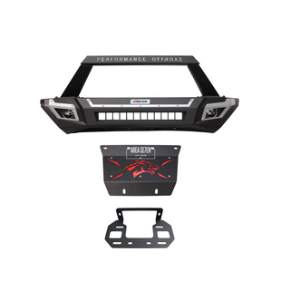 北京BJ40PLUS改装保险杠爆改狼图腾前杠KRESH正品城市猎人18款