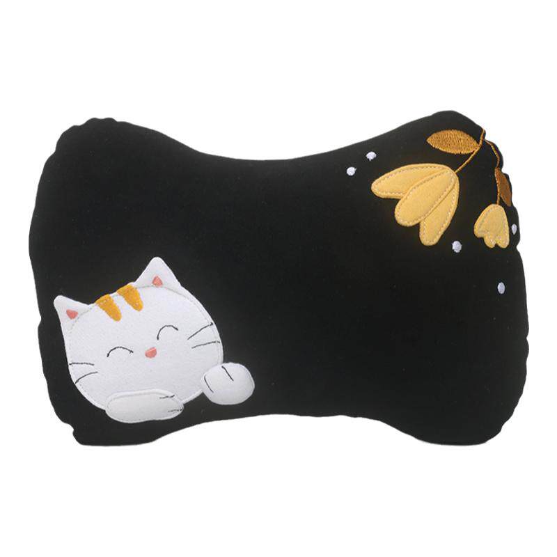 Kine猫棉布卡通可爱汽车头枕颈枕