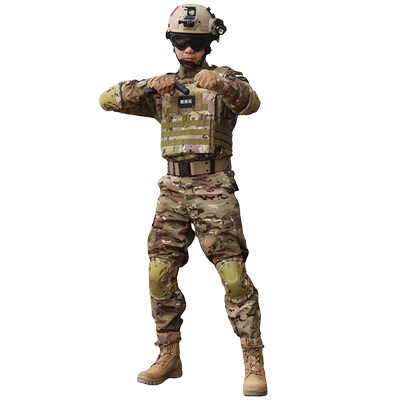 战术兵魔蝎全地形拓展训练迷彩服