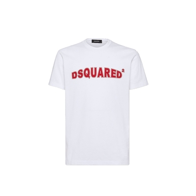 DSQUARED2/D2次方 2024秋冬系列 男士休闲圆领短袖T恤上衣