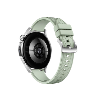 新款适用华为watch5表带gt6手表watchgt4官方原装同款硅胶gt5pro高级感草木绿智能42/41mm腕表女运动透气系列