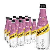 可口可乐怡泉无糖蜜桃苏打水400ml*12瓶