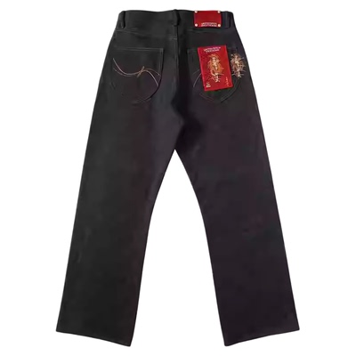 窄幅MMC 蛇年限定经纬双染16.7OZ蛇纹原浆赤耳丹宁701直筒牛仔裤