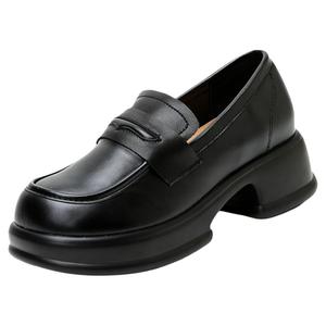 ZYIYI一脚蹬内增高乐福鞋