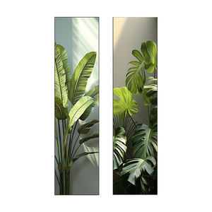 植物玄关墙面自粘装饰贴纸
