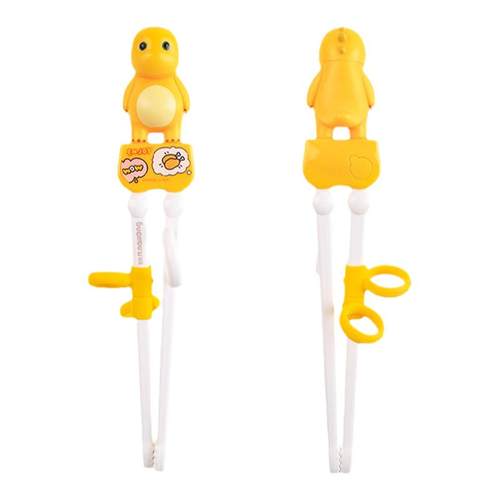 奶龙儿童筷子2-3-4-5岁宝宝练习学习训练筷6-7-8岁女孩男孩餐具