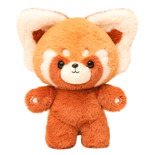 熊猫和朋友们小熊猫毛绒玩偶送女生女朋友生日礼物可爱娃娃玩具