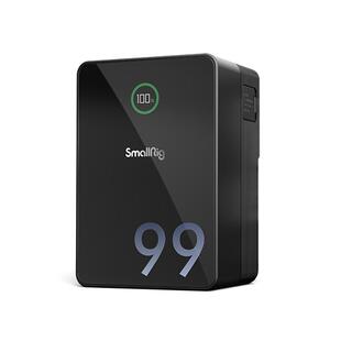 【3C认证】斯莫格VB99 ProV口电池黑旋风摄像机手机电脑摄影灯影视补光灯监视器图传电动滑轨V扣挂板供电