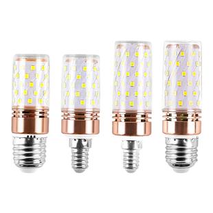 LED灯泡e27大螺丝12W16瓦节能省电灯胆E14小罗口螺旋纹球灯炮30W