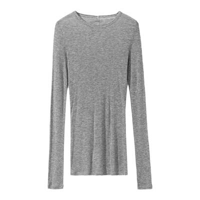 天丝羊毛打底衫面膜T显瘦